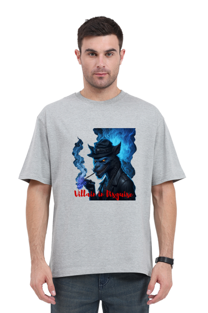 Villain In Disguise - Oversized T-shirt for Men