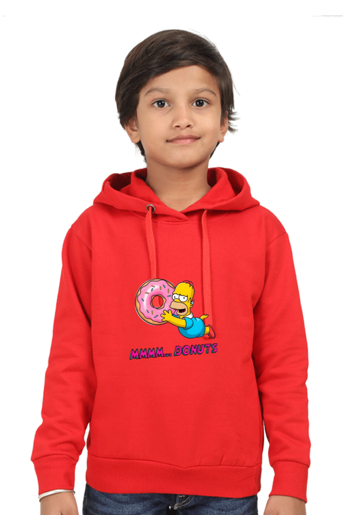 Homer Simpson Hoodie for Boys – Comfort in Vibrant Style