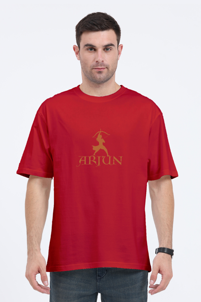 Warrior Arjun Oversized T-Shirt – Divine Strength Meets Modern Style