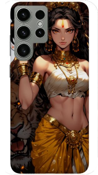 Samsung Galaxy S23 Ultra Sublimation Case | Indian Princess-Inspired Art | Sleek, Durable & Customizable