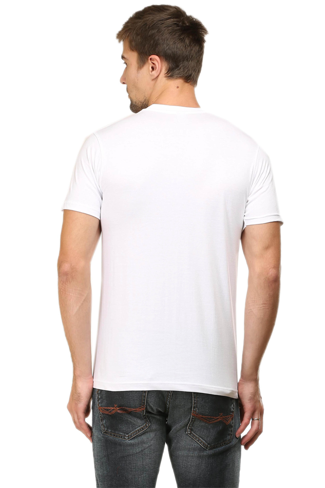 Ram Rajya Style: Men's Lord Ram Printed V-Neck T-Shirt