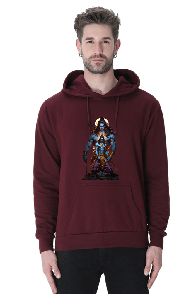 Lord Shiva Men's Hoodie – Divine Comfort and Style