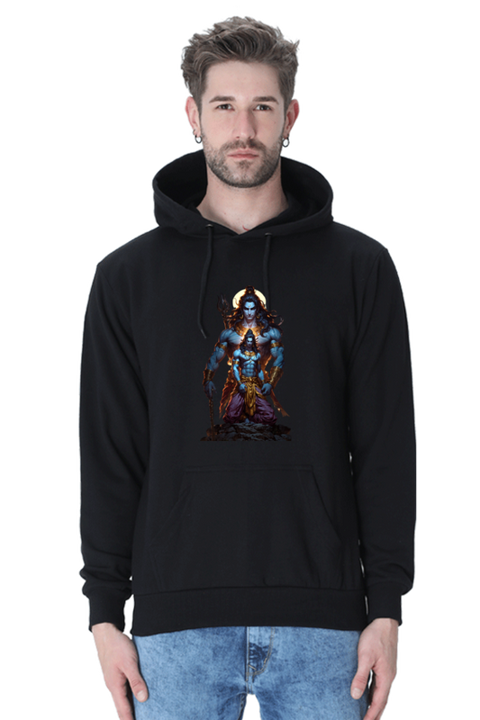 Lord Shiva Men's Hoodie – Divine Comfort and Style