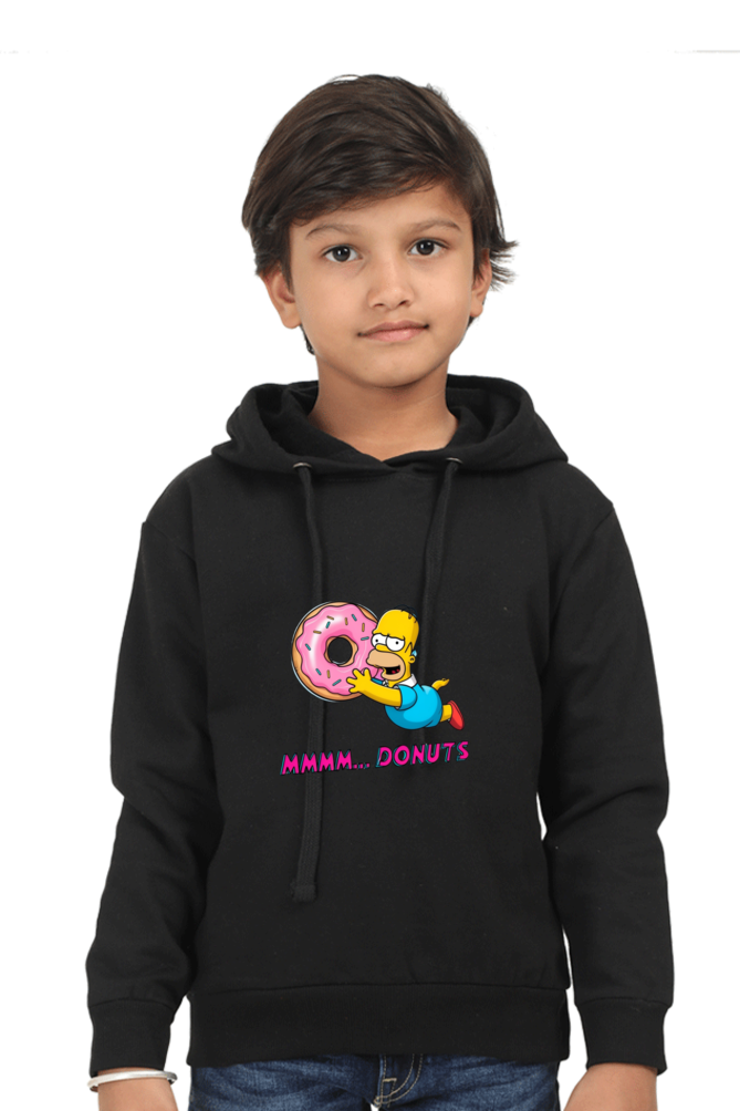 Homer Simpson Hoodie for Boys – Comfort in Vibrant Style