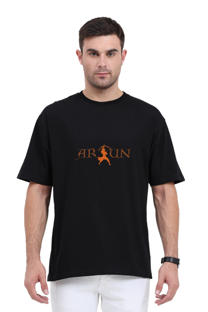 Warrior Arjun Oversized T-Shirt – Divine Strength Meets Modern Style