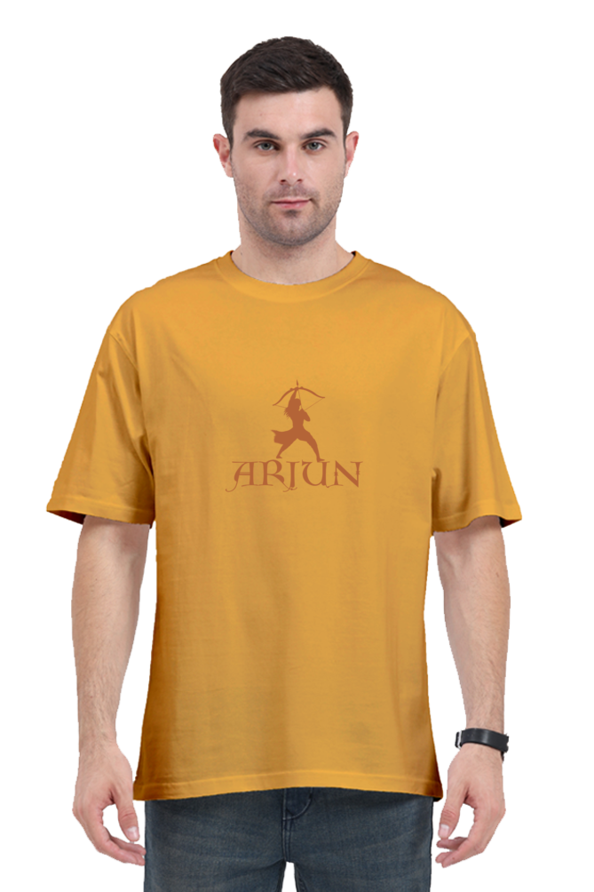 Warrior Arjun Oversized T-Shirt – Divine Strength Meets Modern Style