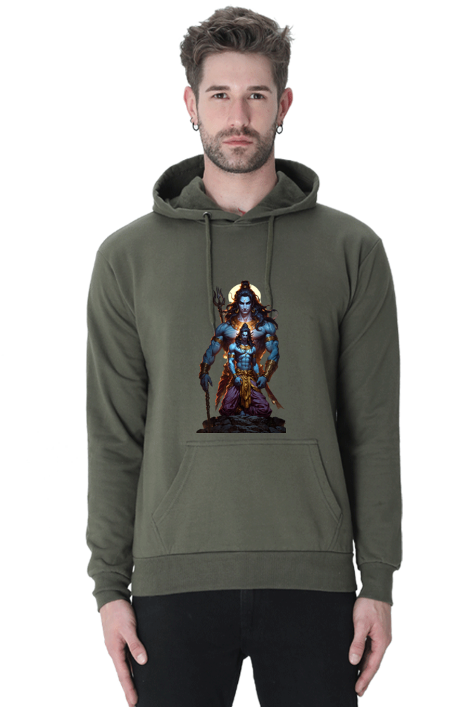 Lord Shiva Men's Hoodie – Divine Comfort and Style