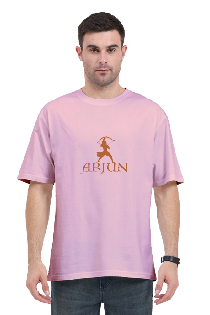 Warrior Arjun Oversized T-Shirt – Divine Strength Meets Modern Style