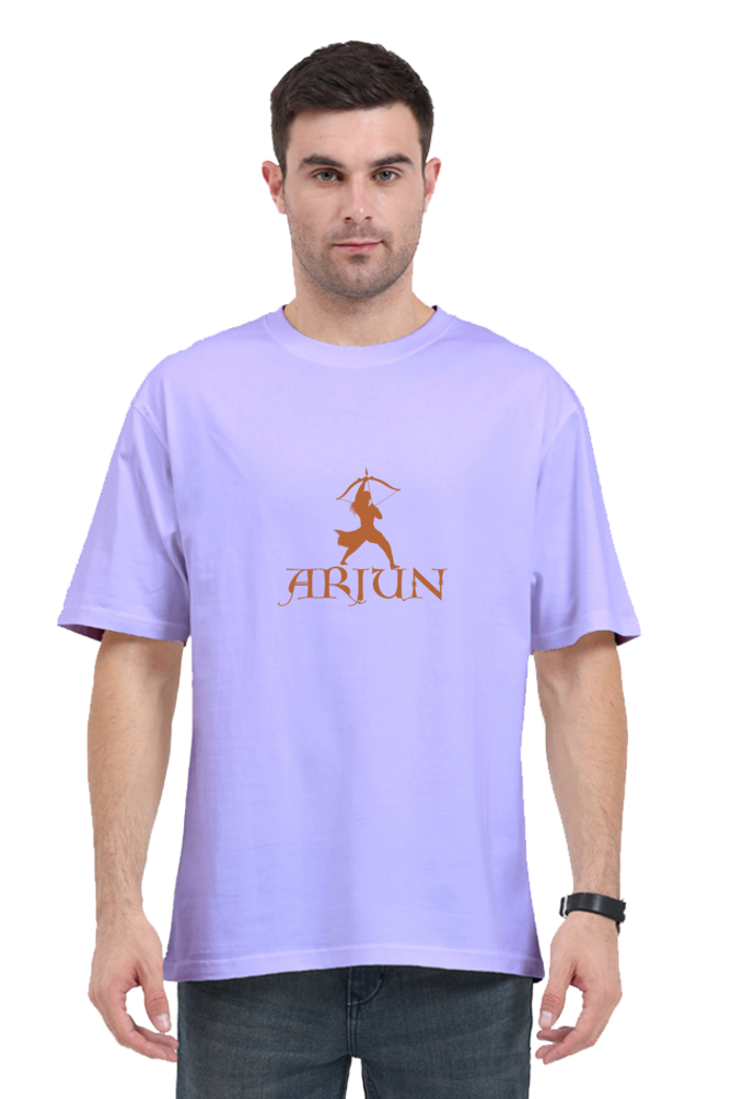 Warrior Arjun Oversized T-Shirt – Divine Strength Meets Modern Style