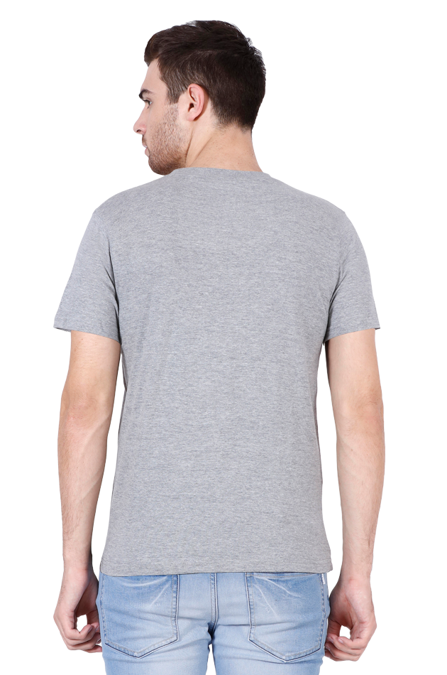 Ram Rajya Style: Men's Lord Ram Printed V-Neck T-Shirt