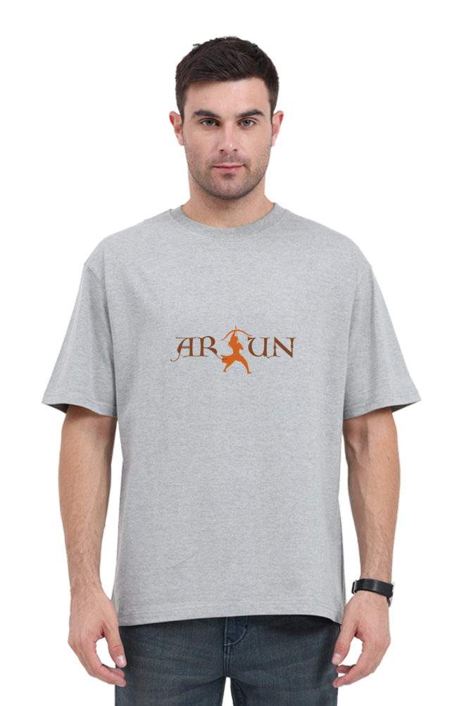 Warrior Arjun Oversized T-Shirt – Divine Strength Meets Modern Style