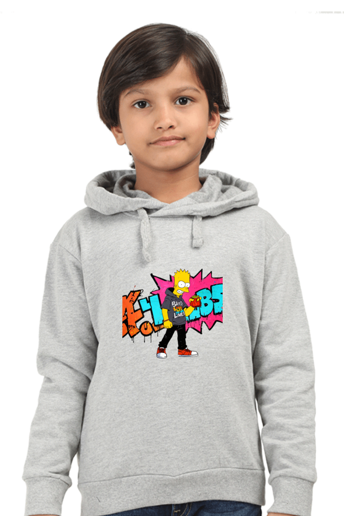 Bart Simpson Hoodie for Boys – Comfort in Vibrant Style