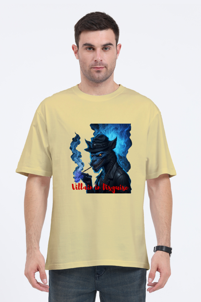 Villain In Disguise - Oversized T-shirt for Men