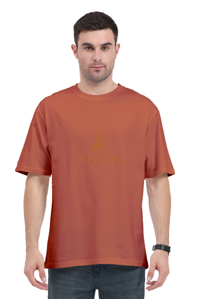 Warrior Arjun Oversized T-Shirt – Divine Strength Meets Modern Style