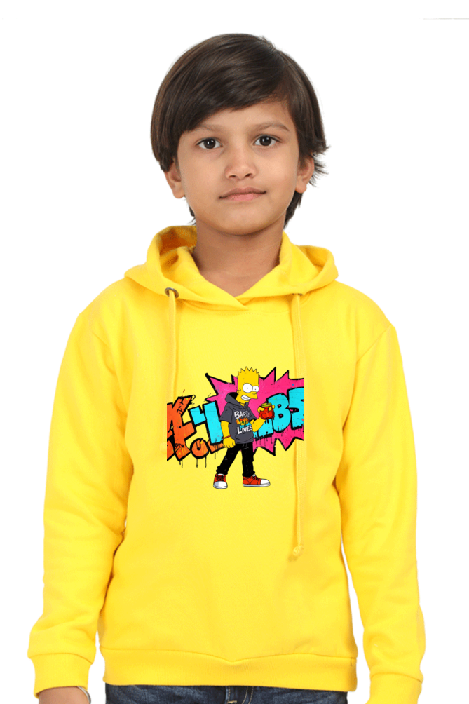 Bart Simpson Hoodie for Boys – Comfort in Vibrant Style